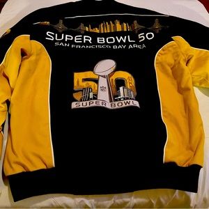 Limited edition Super Bowl 50 varsity jacket